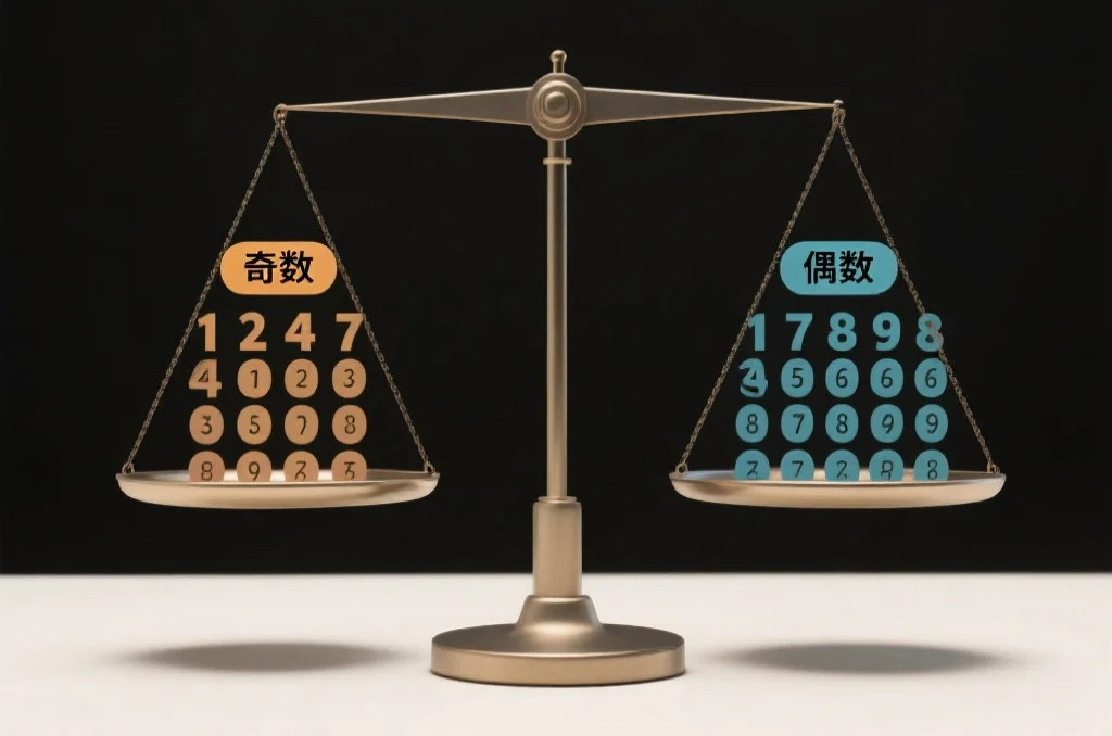 奇偶数分类概念图